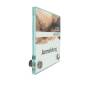 Preview: Tuerschild VITRUM B  Glasschild fuer Buero 120 120 mm